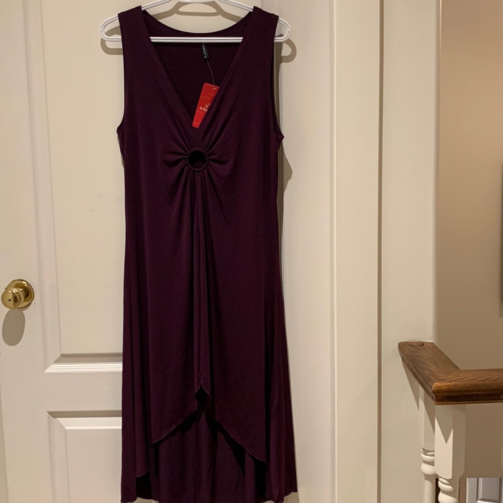 NWT. Deep purple dress